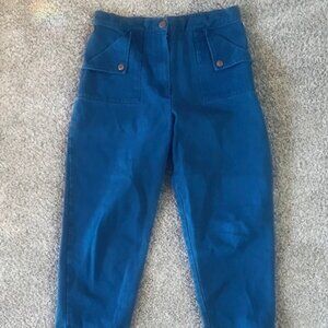 Indigo Blue Denim Ilana Kohn Huxie Pants